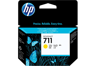 HP 711 (CZ132A) - Tintenpatrone (Gelb)